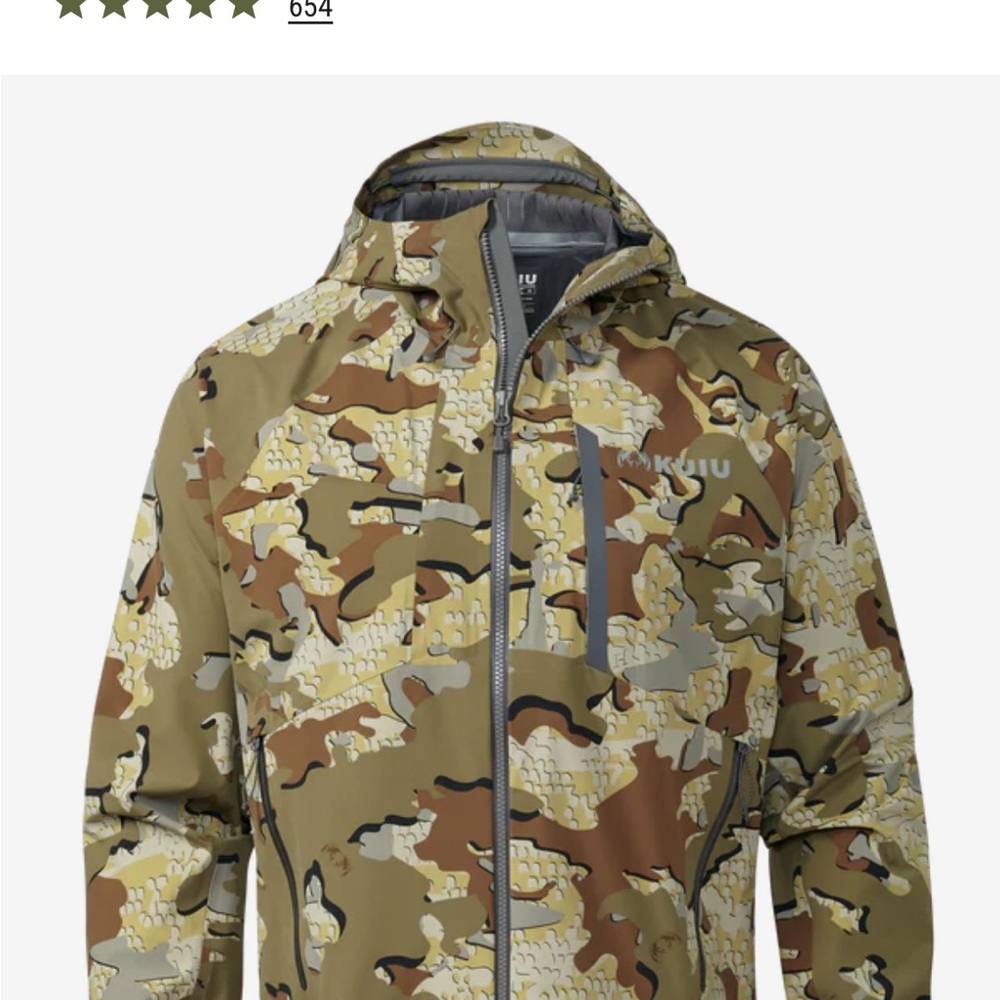 KUIU Men's Performance Jacket in Camo